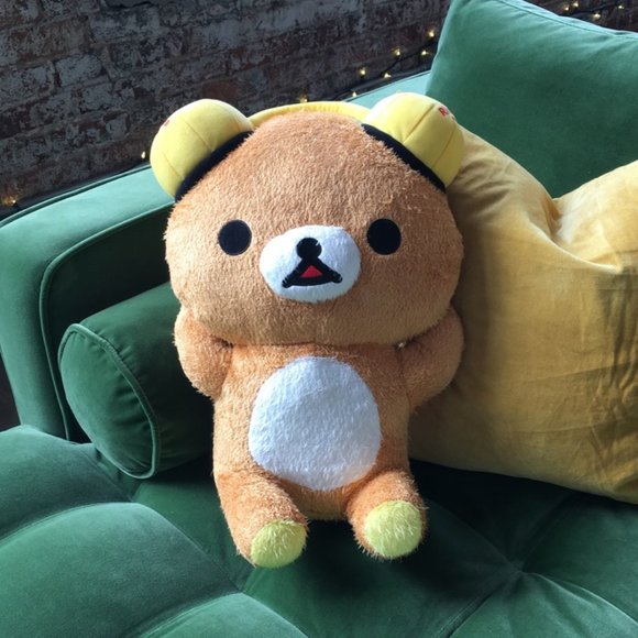 Rilakkuma Headphone Plush XL - Picture 1 of 8